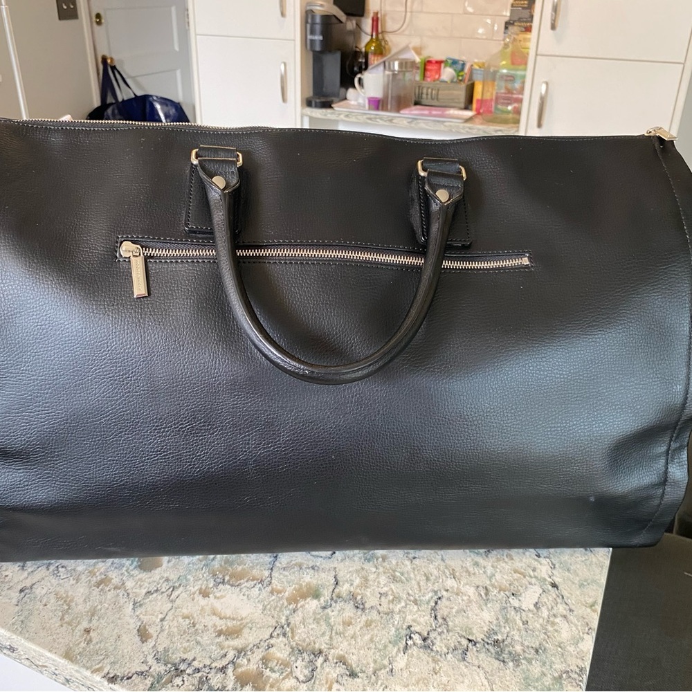 HOOK + ALBERT premium leather garment weekender - Picture 8 of 12